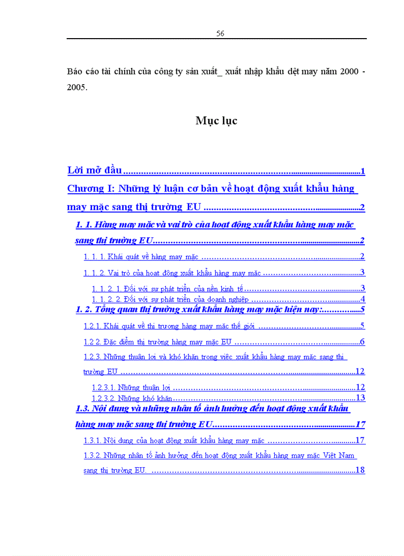 image for page Các giải pháp đẩy mạnh hoạt động xuất khẩu hàng may mặc của công ty Sản Xuất_Xuất Nhập Khẩu Dệt May sang thị trường EU.