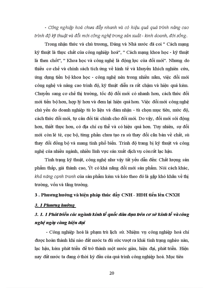image for page CNH-HĐH và vai trò của nó trong sự nghiệp xây dựng chủ nghĩa xã hội ở nước ta.