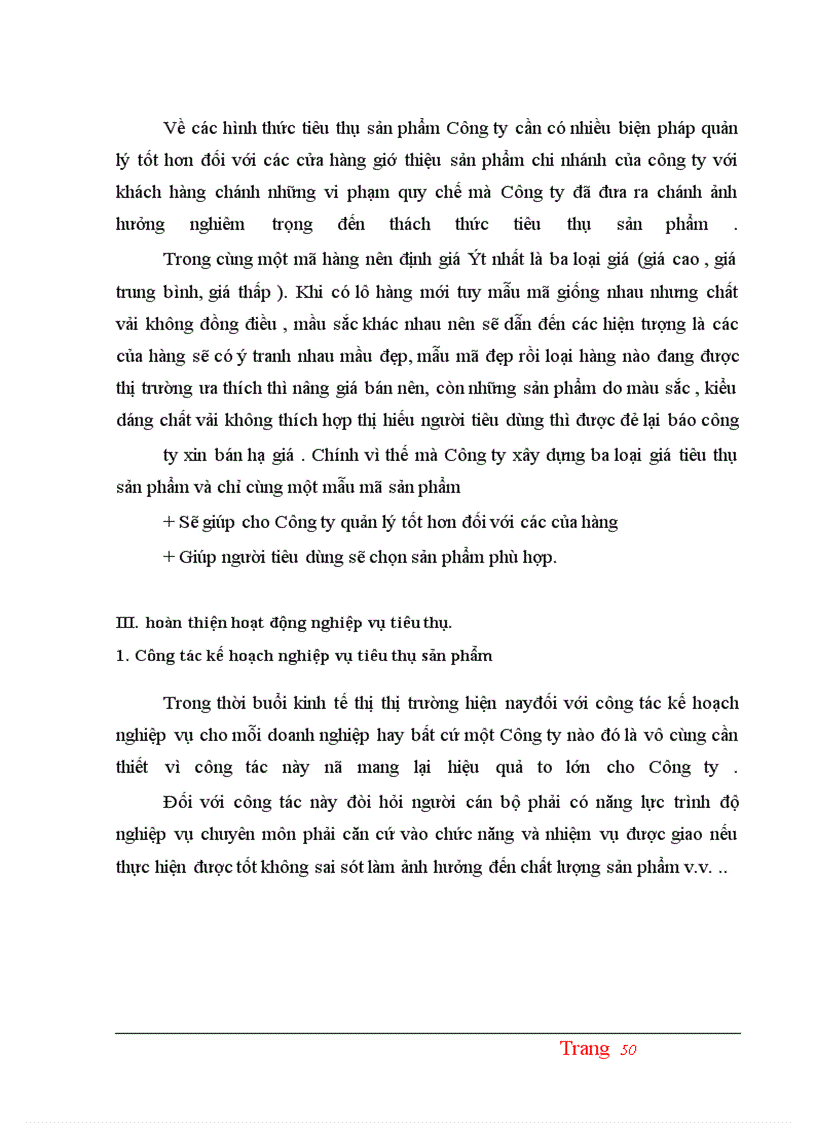 image for page Các biện pháp đẩy mạnh việc tiêu thụ sản phẩm của công ty may thănglong