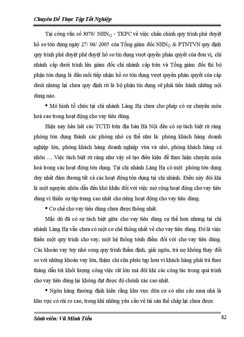 image for page Mở rộng cho vay tiêu dùng tại chi nhánh ngân hàng nông nghiệp và phát triển nông thôn Láng Hạ