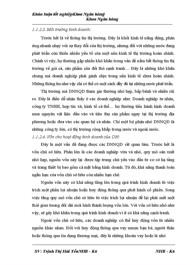 image for page Giải pháp nâng cao chất lượng tín dụng trung dài hạn đối với doanh nghiệp ngoài quốc doanh tại Ngân hàng Công Thương chi nhánh Cầu Giấy
