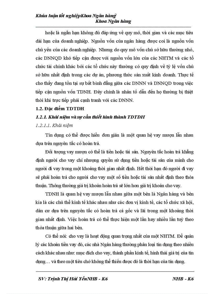 image for page Giải pháp nâng cao chất lượng tín dụng trung dài hạn đối với doanh nghiệp ngoài quốc doanh tại Ngân hàng Công Thương chi nhánh Cầu Giấy