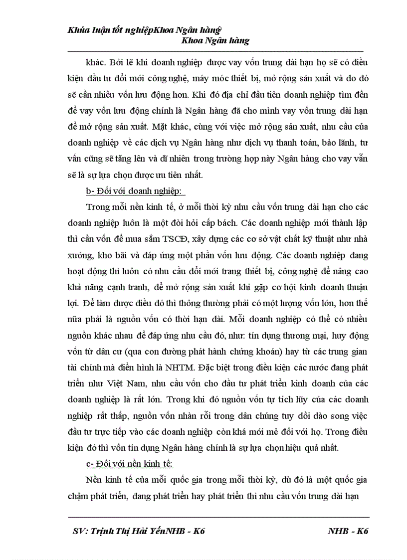 image for page Giải pháp nâng cao chất lượng tín dụng trung dài hạn đối với doanh nghiệp ngoài quốc doanh tại Ngân hàng Công Thương chi nhánh Cầu Giấy