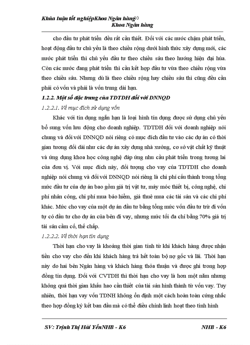image for page Giải pháp nâng cao chất lượng tín dụng trung dài hạn đối với doanh nghiệp ngoài quốc doanh tại Ngân hàng Công Thương chi nhánh Cầu Giấy