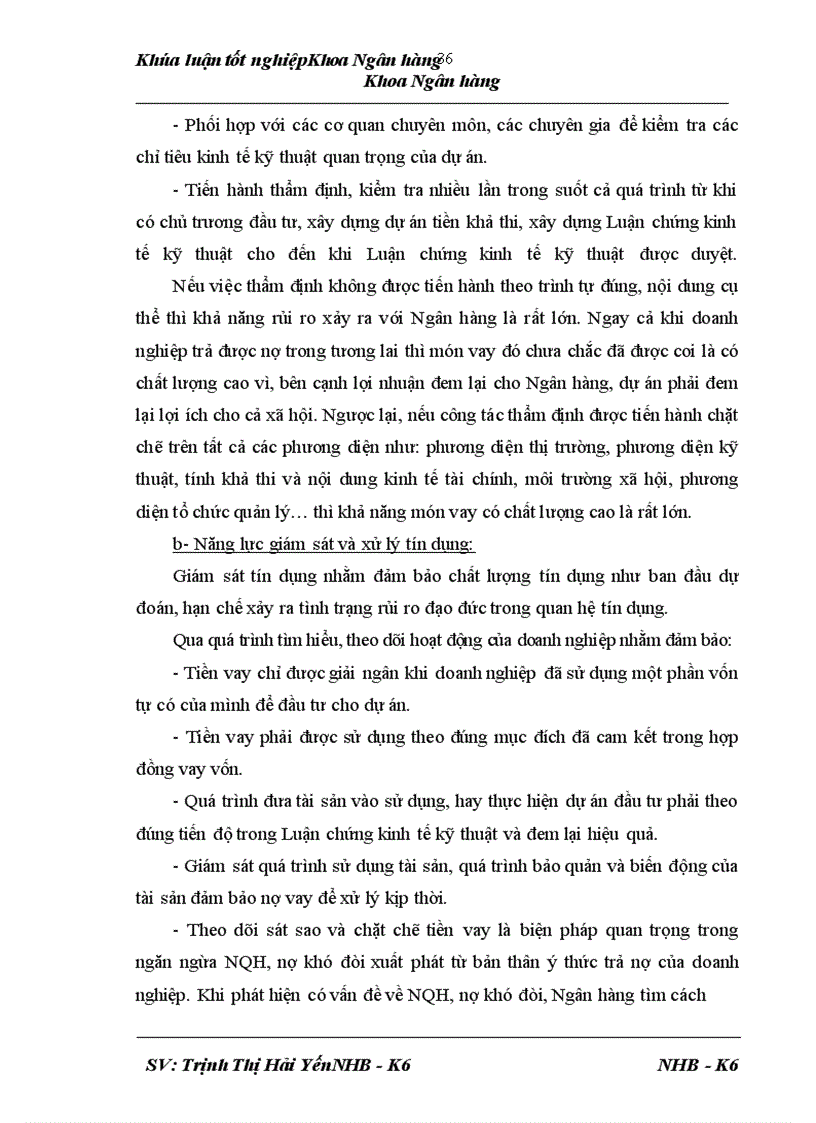image for page Giải pháp nâng cao chất lượng tín dụng trung dài hạn đối với doanh nghiệp ngoài quốc doanh tại Ngân hàng Công Thương chi nhánh Cầu Giấy