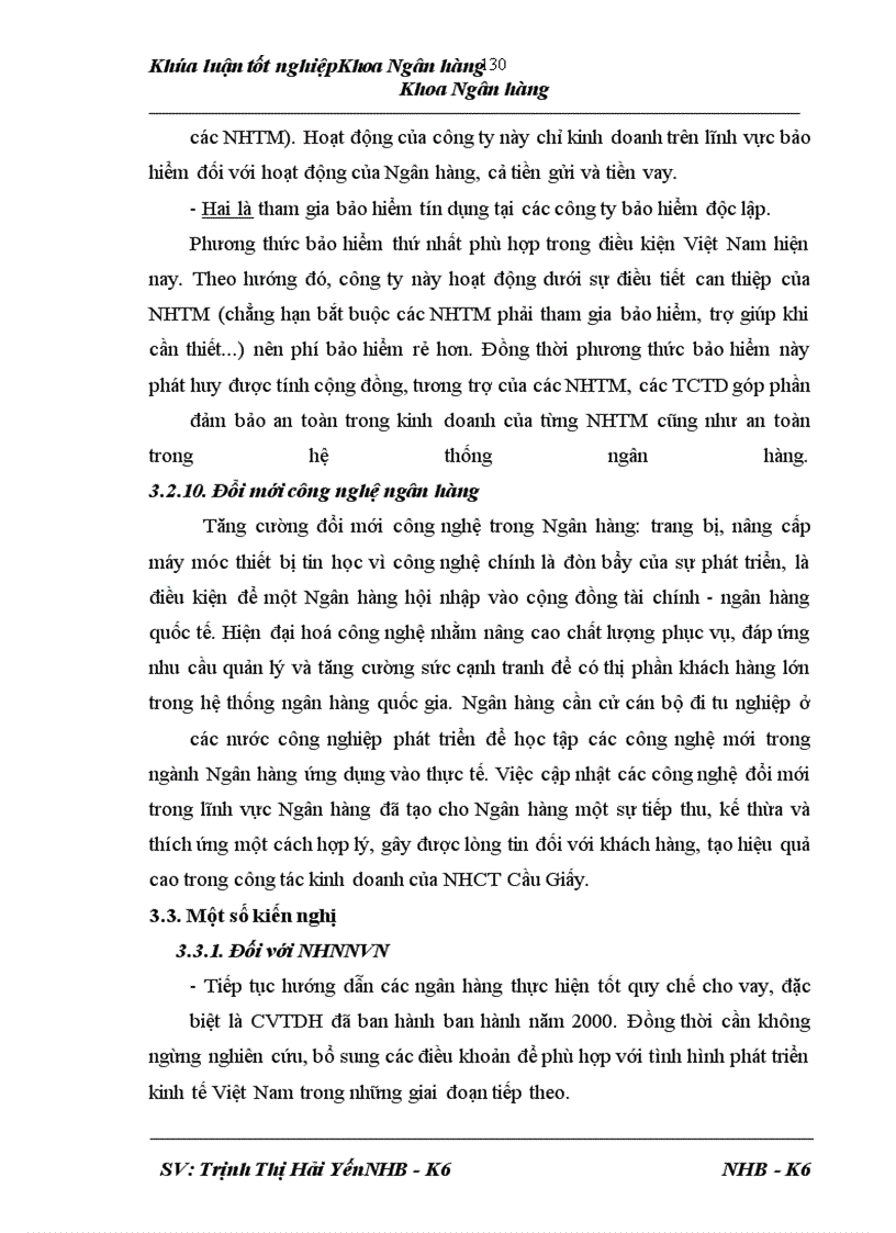 image for page Giải pháp nâng cao chất lượng tín dụng trung dài hạn đối với doanh nghiệp ngoài quốc doanh tại Ngân hàng Công Thương chi nhánh Cầu Giấy