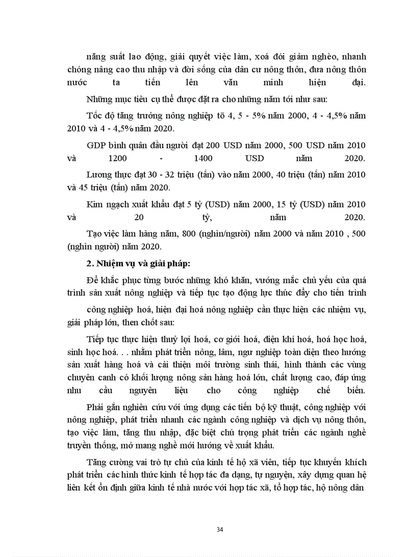 image for page Công nghiệp hoá - hiện đại hoá nông nghiệp nông thôn ở nước ta hiện nay.
