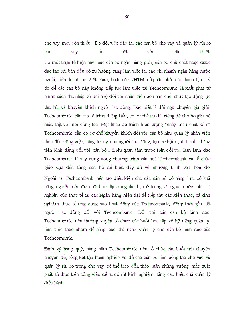 image for page Quản trị rủi ro trong hoạt động cho vay tại Ngân hàng thương mại cổ phần kỹ thương Việt Nam
