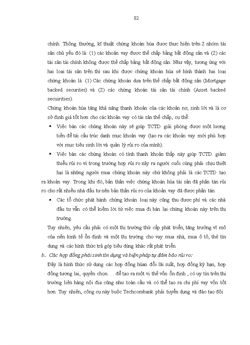 image for page Quản trị rủi ro trong hoạt động cho vay tại Ngân hàng thương mại cổ phần kỹ thương Việt Nam