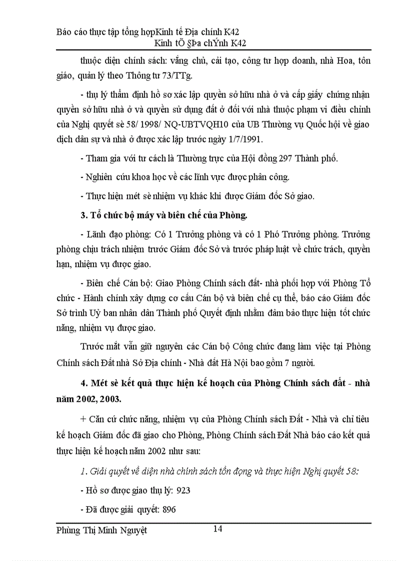 image for page Thực tập tổng hợp tại Sở Tài Nguyên - Môi Trường và Nhà đất Hà Nội
