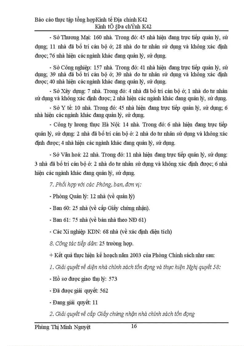 image for page Thực tập tổng hợp tại Sở Tài Nguyên - Môi Trường và Nhà đất Hà Nội