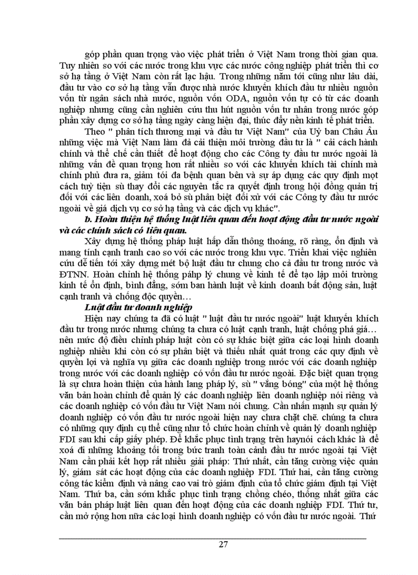 image for page Vấn đề thu hút đầu tư trực tiếp nước ngoài (FDI) ở Việt Nam.
