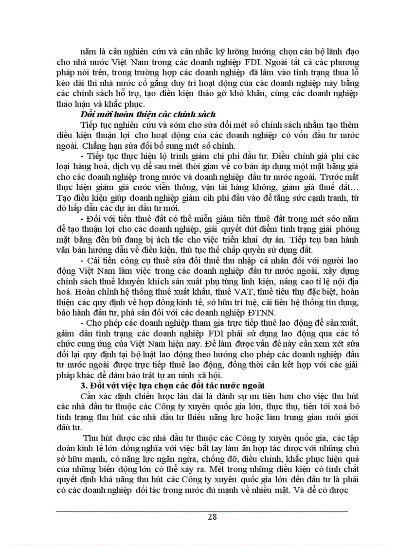 image for page Vấn đề thu hút đầu tư trực tiếp nước ngoài (FDI) ở Việt Nam.