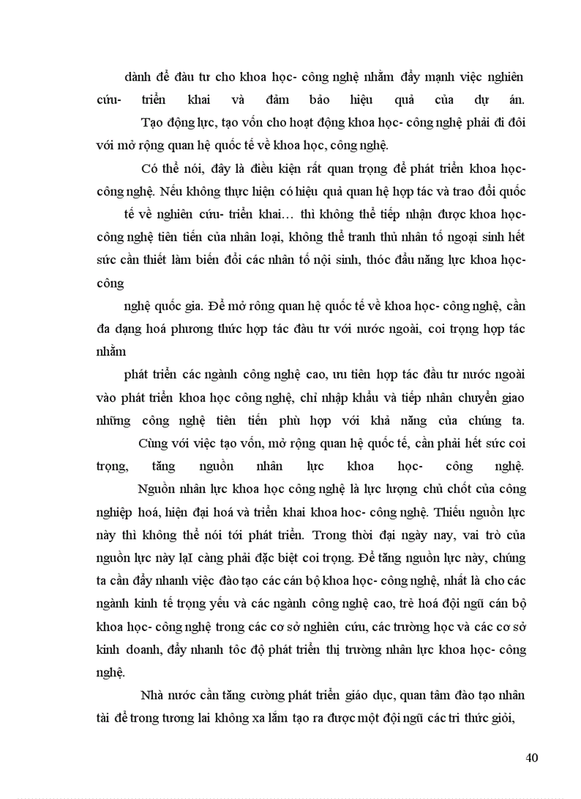 image for page Vai trò của khoa học- công nghệ trong quá trình Công nghiệp hoá- hiện đại hoá đất nước.