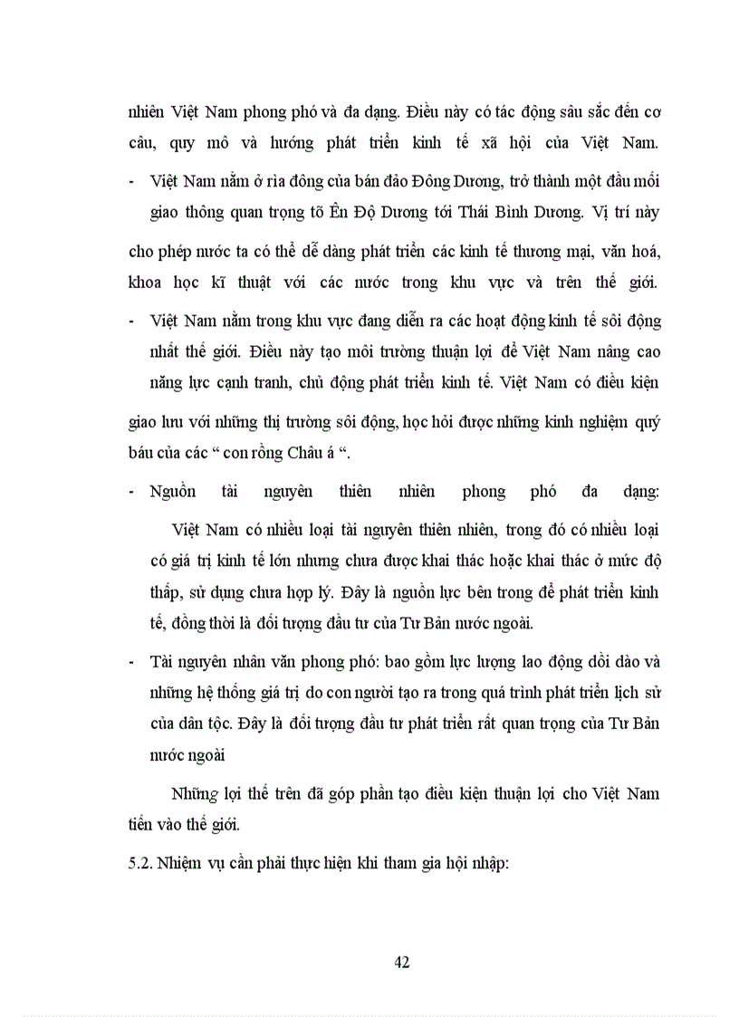 image for page Nền kinh tế hàng hoá nước ta trong quá trình hội nhập kinh tế quốc tế.