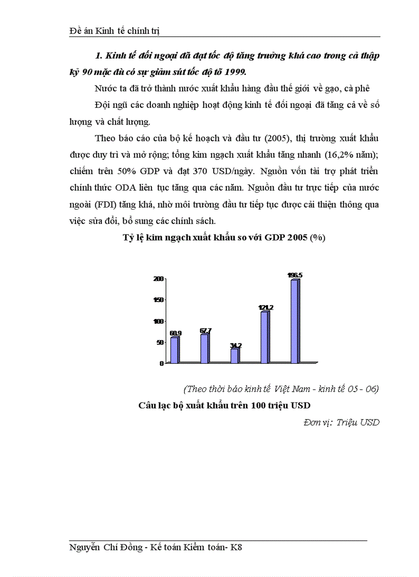image for page Giải pháp nâng cao hiệu quả kinh tế - xã hội của kinh tế đối ngoại ở nước ta hiện nay.