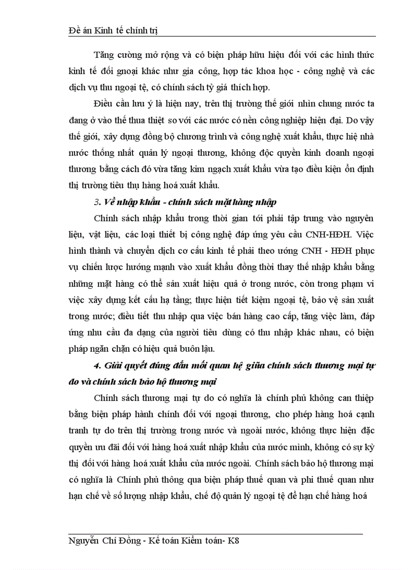 image for page Giải pháp nâng cao hiệu quả kinh tế - xã hội của kinh tế đối ngoại ở nước ta hiện nay.
