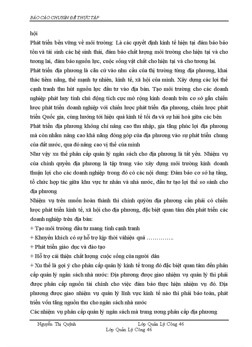 image for page Phân cấp quản lý ngân sách nhà nước giữa Tỉnh và huyện, xã ở tỉnh Bắc Ninh- Thực trạng, phương hướng, giải pháp hoàn thiện