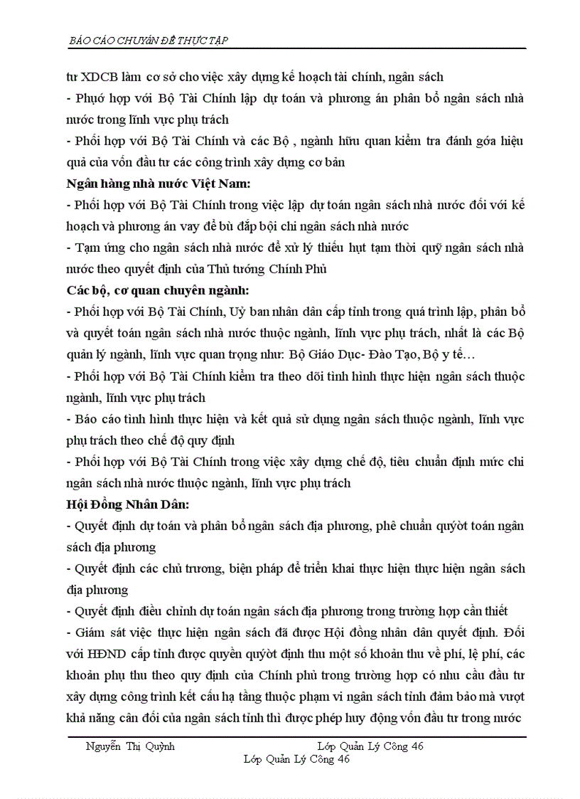 image for page Phân cấp quản lý ngân sách nhà nước giữa Tỉnh và huyện, xã ở tỉnh Bắc Ninh- Thực trạng, phương hướng, giải pháp hoàn thiện