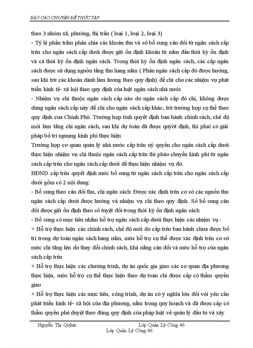 image for page Phân cấp quản lý ngân sách nhà nước giữa Tỉnh và huyện, xã ở tỉnh Bắc Ninh- Thực trạng, phương hướng, giải pháp hoàn thiện