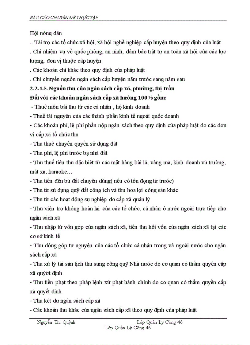 image for page Phân cấp quản lý ngân sách nhà nước giữa Tỉnh và huyện, xã ở tỉnh Bắc Ninh- Thực trạng, phương hướng, giải pháp hoàn thiện