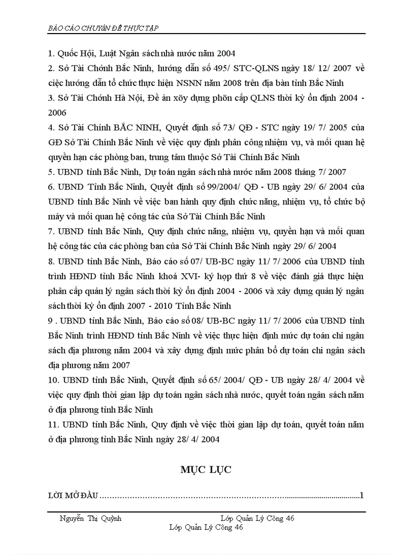 image for page Phân cấp quản lý ngân sách nhà nước giữa Tỉnh và huyện, xã ở tỉnh Bắc Ninh- Thực trạng, phương hướng, giải pháp hoàn thiện