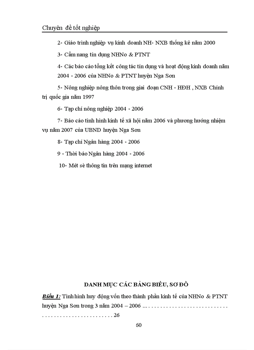 image for page Một số giải pháp nhằm nâng cao chất lượng tín dụng đối với hộ sản xuất tại NHNNo & PTNT huyện Nga Sơn - Thanh Hóa