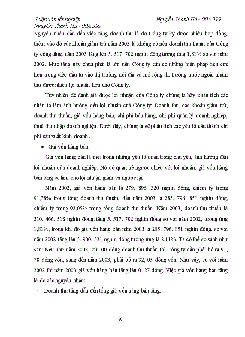 image for page Lợi nhuận và một số biện pháp tài chính nhằm tăng lợi nhuận tại Công ty Dược Liệu TW I.