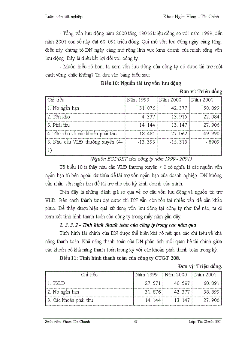 image for page Một số giải pháp nhằm nâng cao hiệu quả sử dụng vốn tại Công ty công trình giao thông 208 thuộc tổng giao thông 4 - Bộ Giao Thông Vận tải.