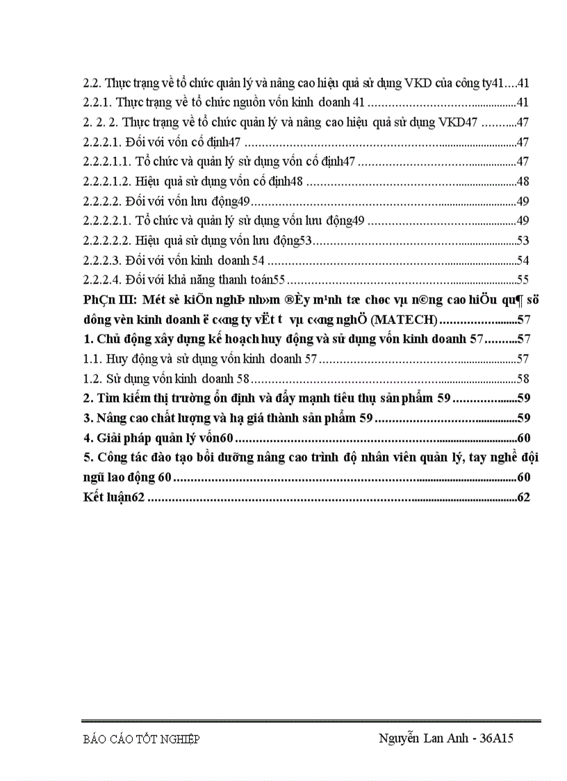 image for page Vốn kinh doanh và những biện pháp nâng cao hiệu quả sử dụng vốn kinh doanh ở Công ty vật liệu và công nghệ.