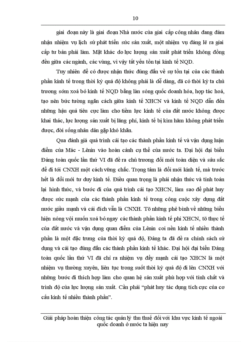 image for page Giải pháp hoàn thiện công tác quản lý thu thuế đối với khu vực kinh tế ngoài quốc doanh ở nước ta hiện nay.