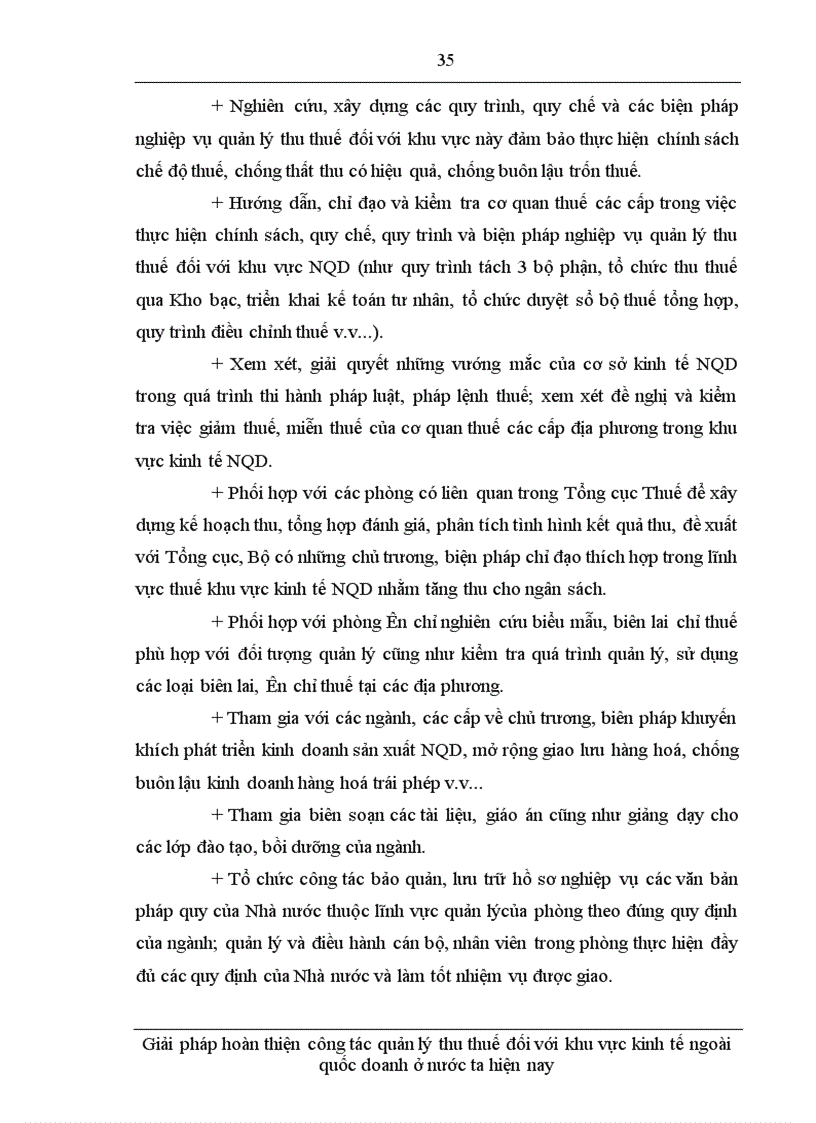 image for page Giải pháp hoàn thiện công tác quản lý thu thuế đối với khu vực kinh tế ngoài quốc doanh ở nước ta hiện nay.