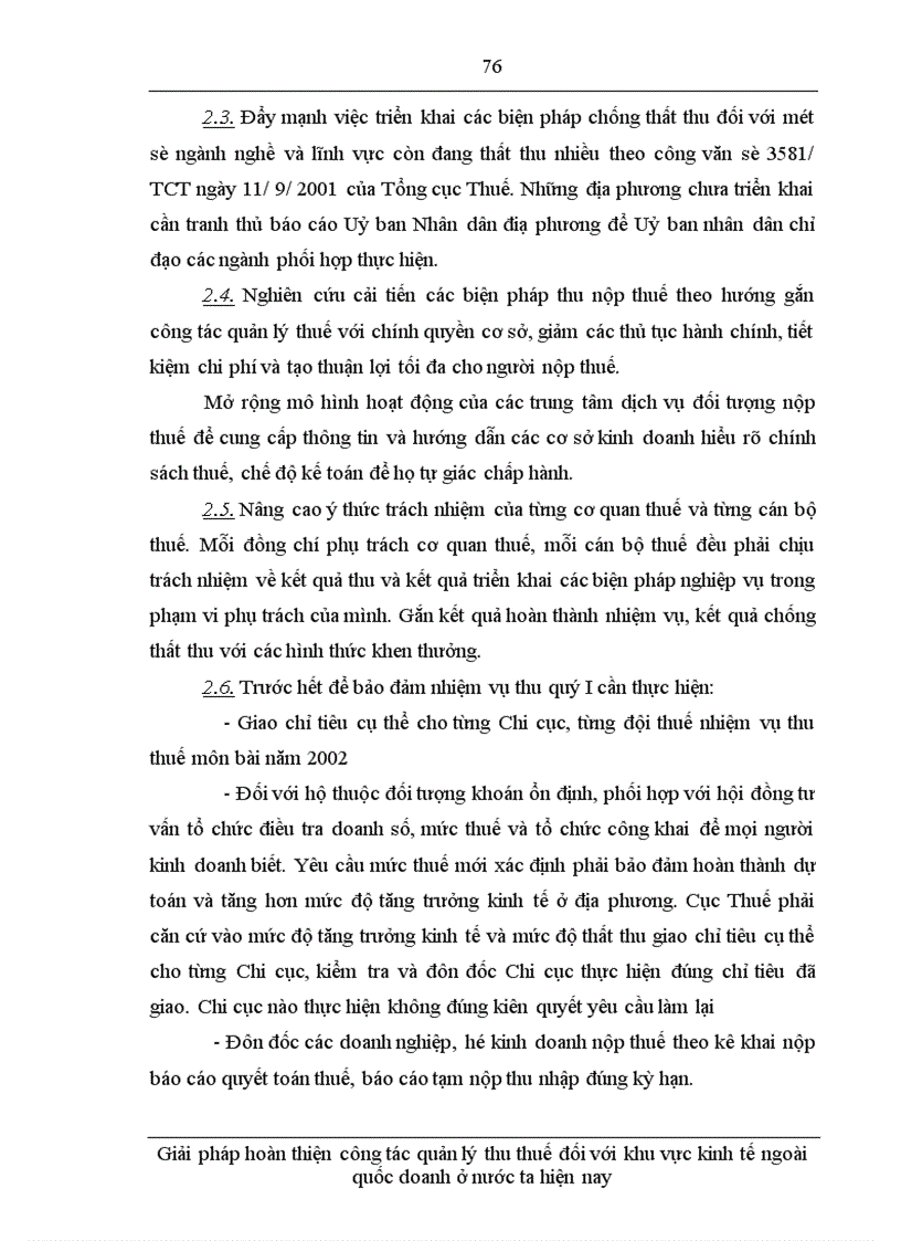 image for page Giải pháp hoàn thiện công tác quản lý thu thuế đối với khu vực kinh tế ngoài quốc doanh ở nước ta hiện nay.