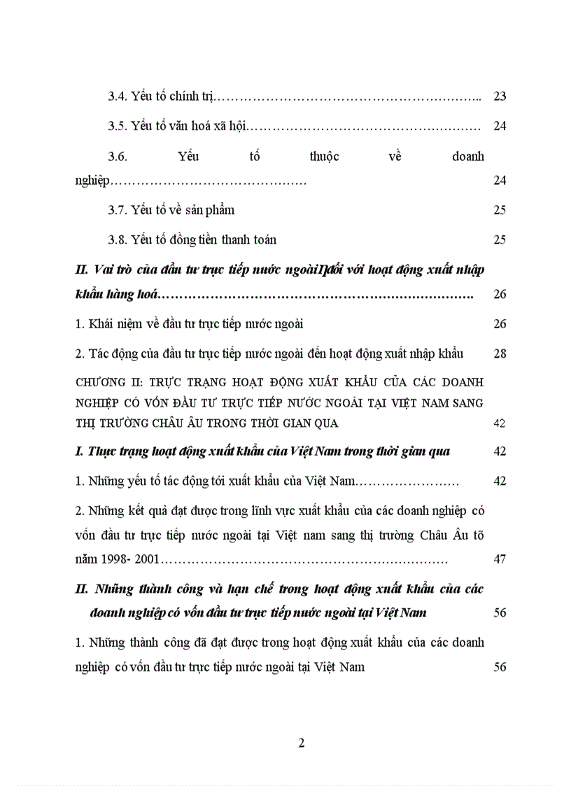 image for page Một số biện pháp đẩy mạnh hoạt động xuất khẩu hàng hóa vào thị trường Châu Âu của các doanh nghiệp có vốn đầu tư trực tiếp nước ngoài tại Việt Nam
