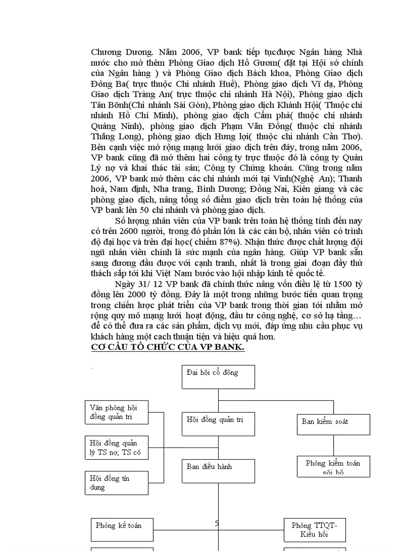 Thực trạng hoạt động của ngân hàng thương mại cổ phần các doanh nghiệp ngoài quốc doanh việt nam( vp bank)