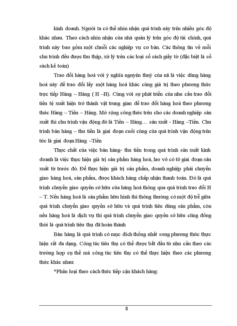 image for page Hoàn thiện quy trình kiểm toán chu trình bán hàng – thu tiền trong kiểm toán báo cáo tài chính do Công ty cổ phần kiểm toán và tư vấn Thăng Long thực hiện