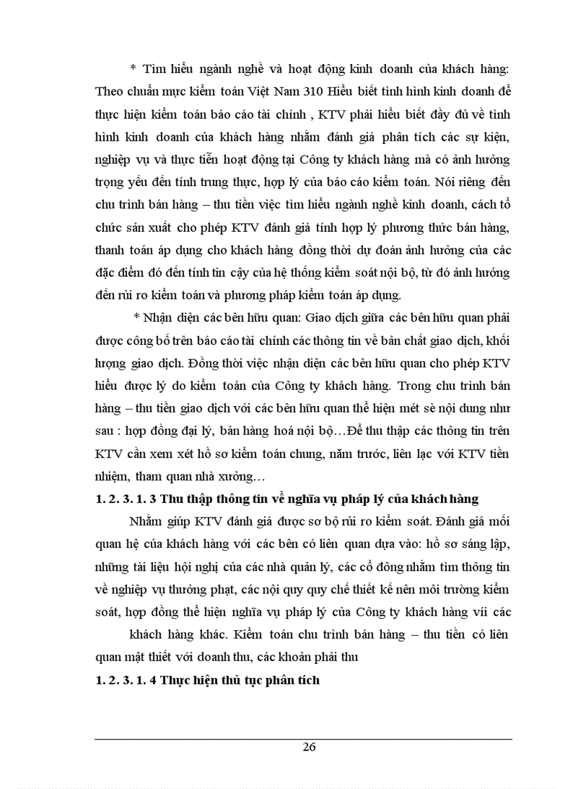 image for page Hoàn thiện quy trình kiểm toán chu trình bán hàng – thu tiền trong kiểm toán báo cáo tài chính do Công ty cổ phần kiểm toán và tư vấn Thăng Long thực hiện
