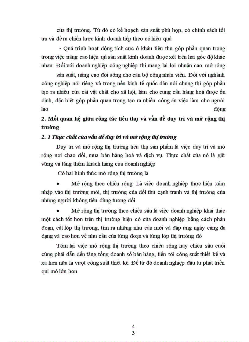 image for page Thực trạng và một số biện pháp cơ bản nhằm duy trì và mở rộng thị trường tiêu thụ sản phẩm tạI xí nghiệp may đo X19 thuộc công ty 247- bộ quốc phòng