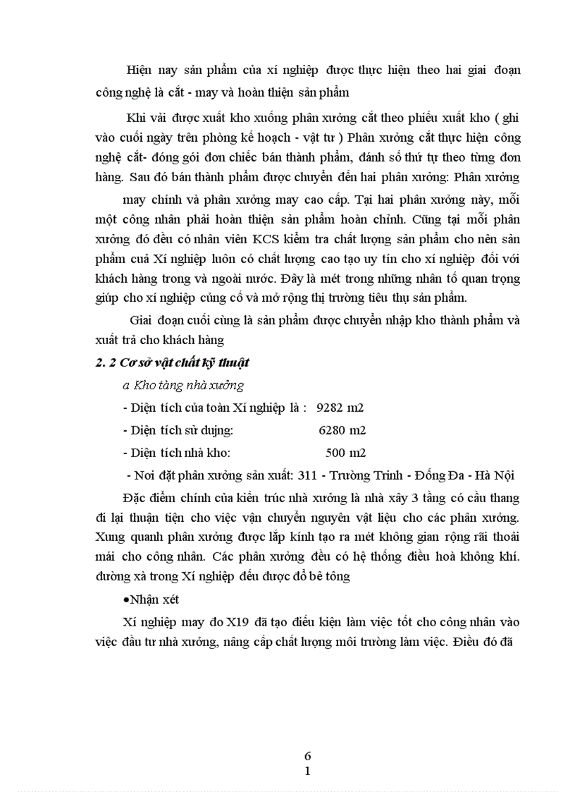 image for page Thực trạng và một số biện pháp cơ bản nhằm duy trì và mở rộng thị trường tiêu thụ sản phẩm tạI xí nghiệp may đo X19 thuộc công ty 247- bộ quốc phòng