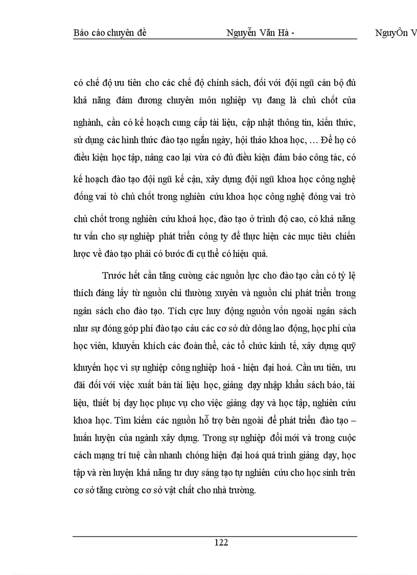 image for page Công tác và phương hướng nâng cao kết quả công tác đào tạo và phát triển nguồn nhân lực của công ty sông đà I