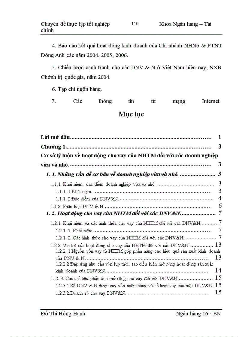 image for page Mở rộng hoạt động cho vay đối với các doanh nghiệp vừa và nhỏ tại Chi nhánh Ngân hàng nông nghiệp và phát triển nông thôn Đông Anh