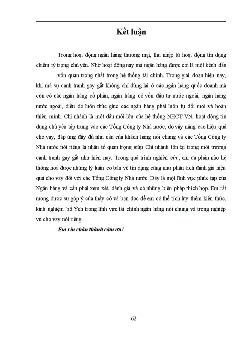 image for page Giải pháp nâng cao hiệu quả cho vay đối với các Tổng công ty Nhà nước tại Chi nhánh Ngân hàng Công thương Hai Bà Trưng