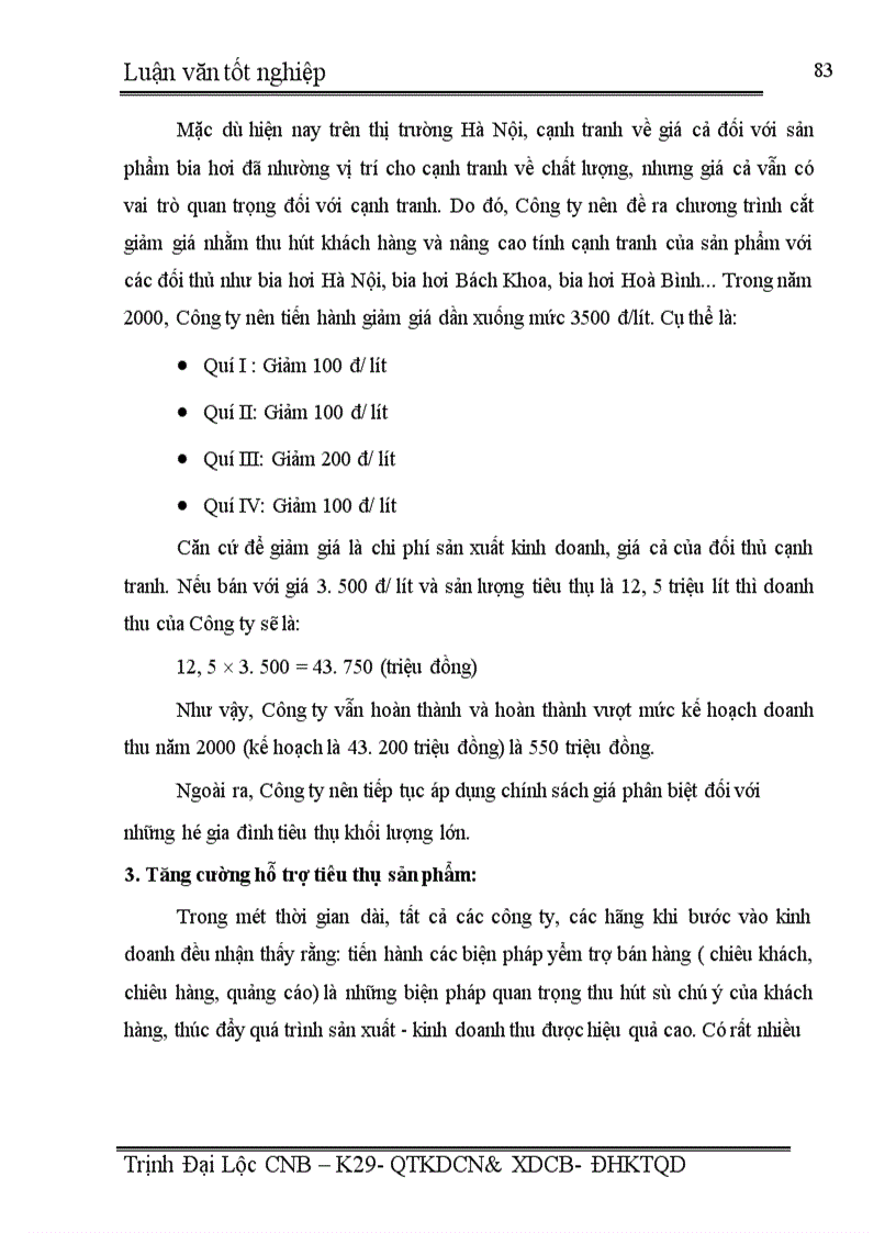 image for page Một số giải pháp cơ bản nhằm duy trì và mở rộng thị trường tiêu thụ sản phẩm của Công ty Bia Việt Hà