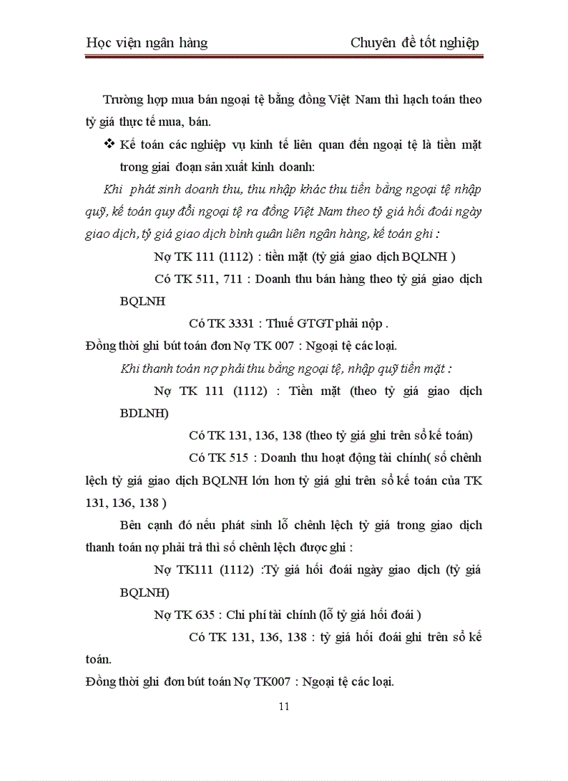 image for page Một số vấn đề lý luận cơ bản về kế toán vốn bằng tiền tại doanh nghiệp thương mại