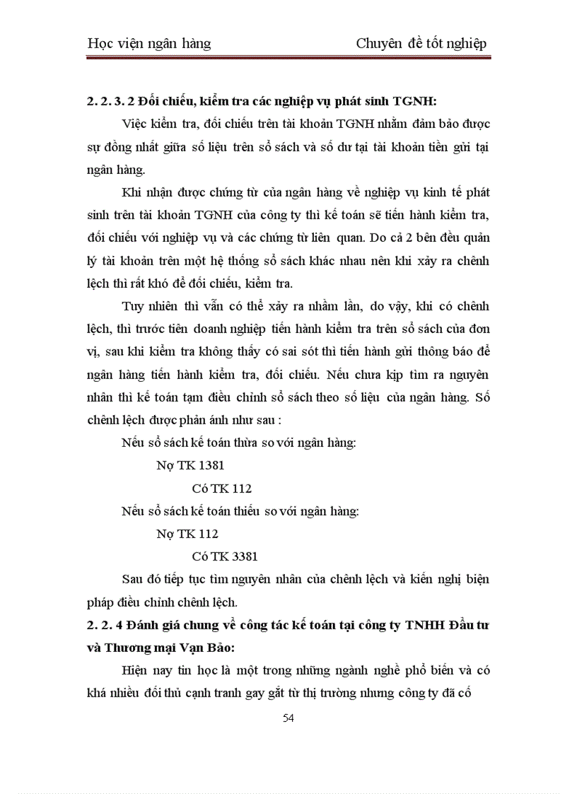 image for page Một số vấn đề lý luận cơ bản về kế toán vốn bằng tiền tại doanh nghiệp thương mại