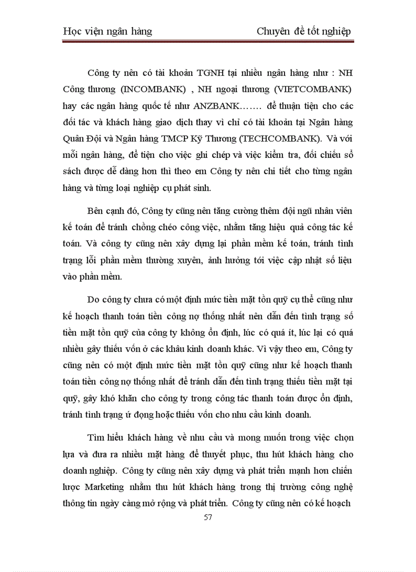 image for page Một số vấn đề lý luận cơ bản về kế toán vốn bằng tiền tại doanh nghiệp thương mại