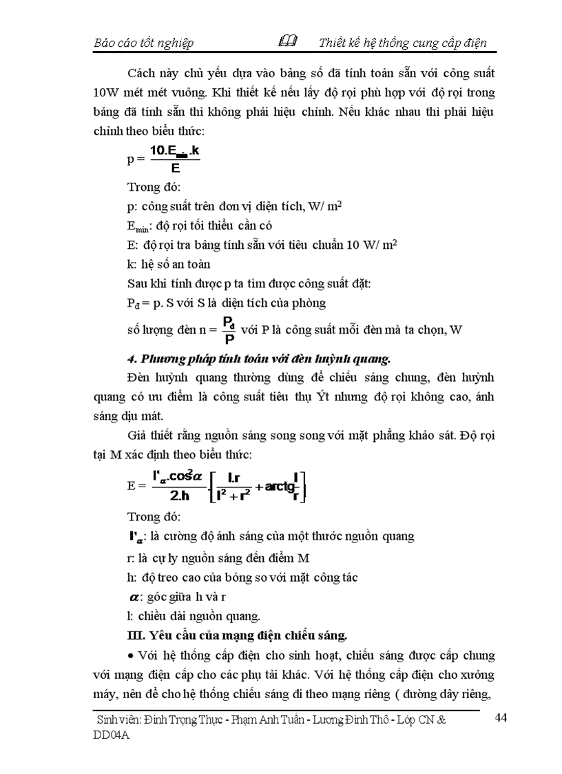image for page Thiết kế chọn thiết bị lắp đặt hệ thống cung cấp điện cho một xưởng chế biến thức ăn gia súc