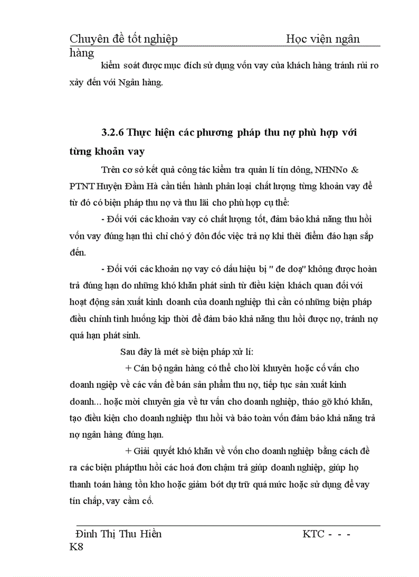 image for page Một số giải pháp nhằm hoàn thiện nghiệp vụ kế toán cho vay tại chi nhánh NHN0&PTNT Huyện Đầm Hà.