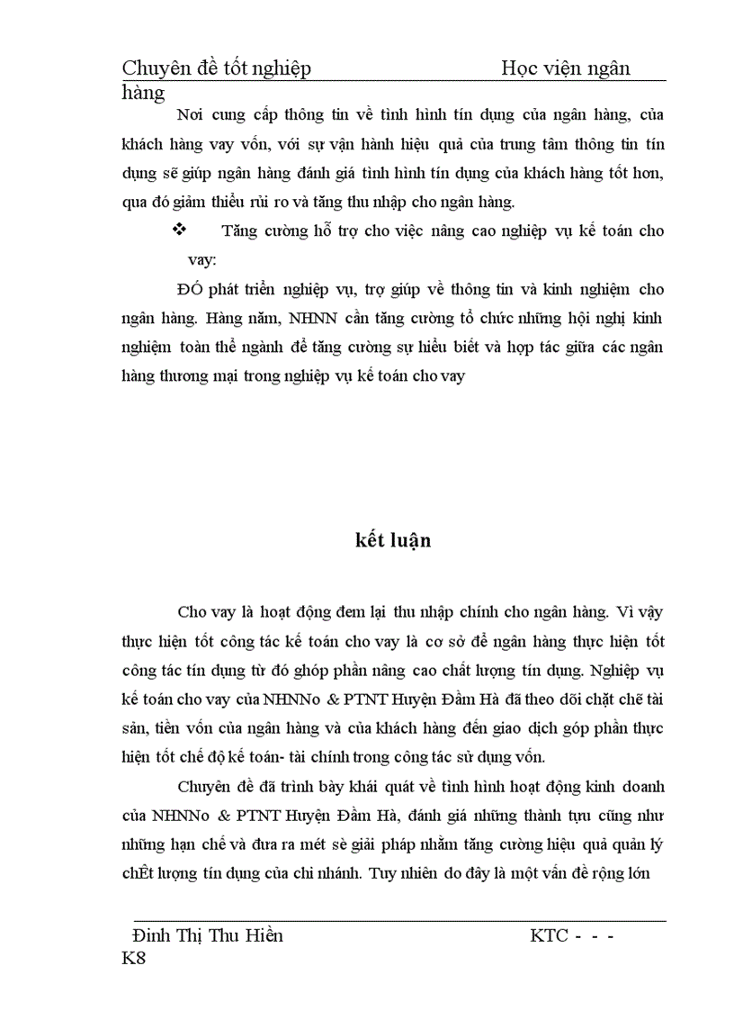 image for page Một số giải pháp nhằm hoàn thiện nghiệp vụ kế toán cho vay tại chi nhánh NHN0&PTNT Huyện Đầm Hà.