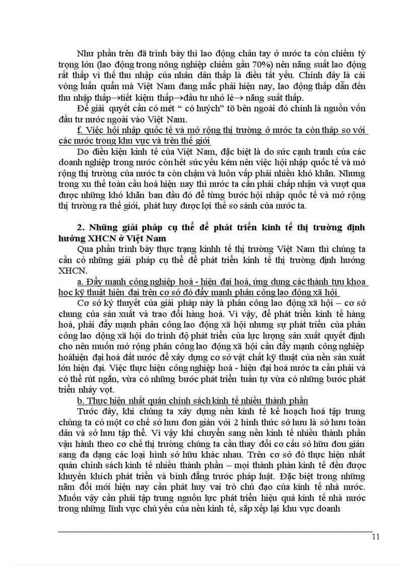 image for page Thực trạng kinh tế thị trường nước ta và những giải pháp cụ thể để phát triển kinh tế thị trường định hướng XHCN ở Việt Nam
